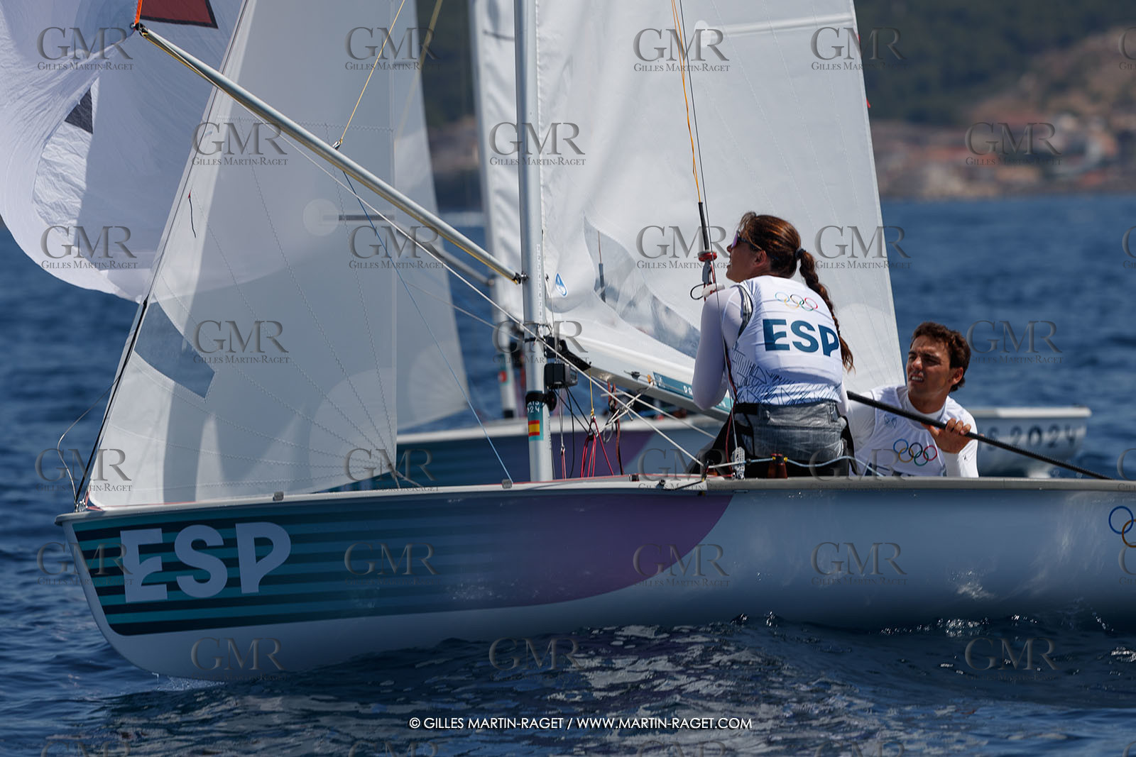 25 07 2024, Marseille (FRA), Paris 2024 Olympic Games, Sailing, Free trainings