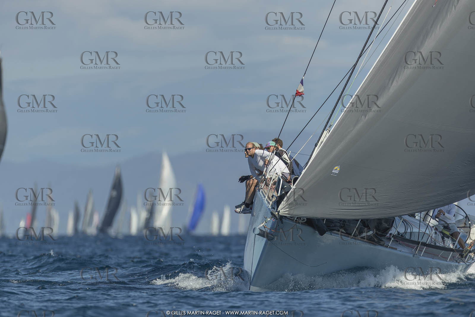 26 09 2022, Saint-Tropez (FRA,83), Voiles de Saint-Tropez 2022, Premier jour de course pour les IRC - ENtraînements pour les classiques
