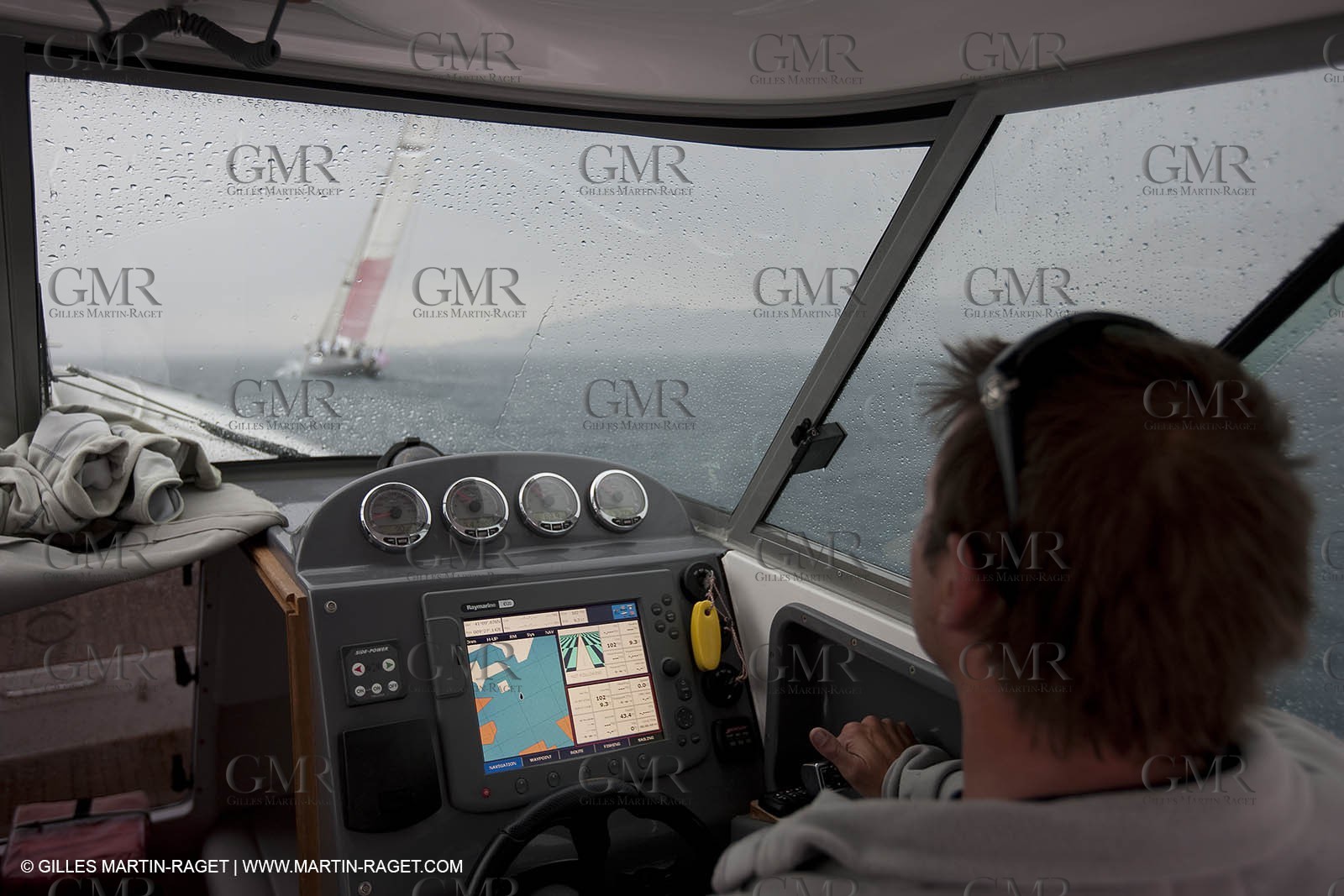 19 05 2010 - La Maddalena (ITA, Sardinia) Louis Vuitton Trophy - BMW ORACLE Racing - Training