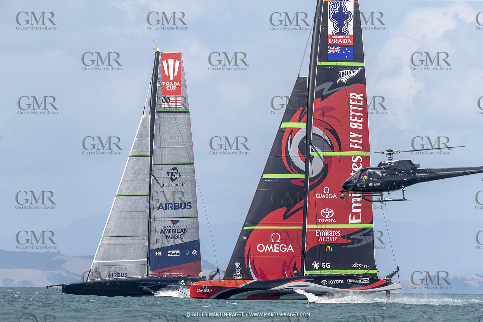 12 01 2021, Auckland (NZL), 36th America's Cup, Practice Racing