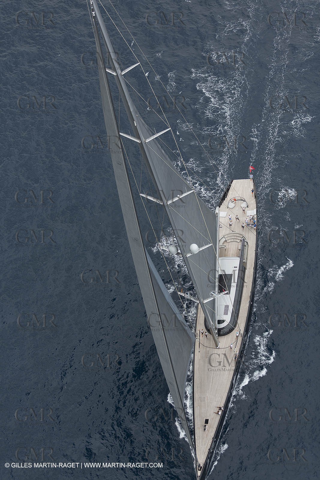 11 10 2014, Alicante (ESP), Volvo Ocean Race 2014-15 start, Super Yacht Aglaia