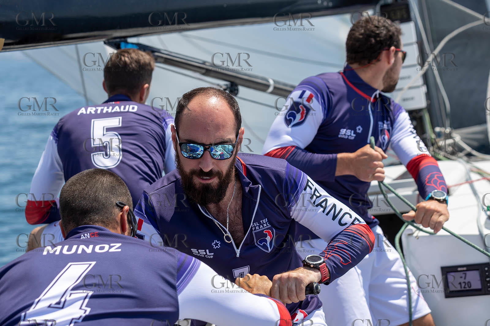 07 06 2021, Marseille (FRA,13), SSL Team France, Entraînement à bord de Tonerre de Glenn
