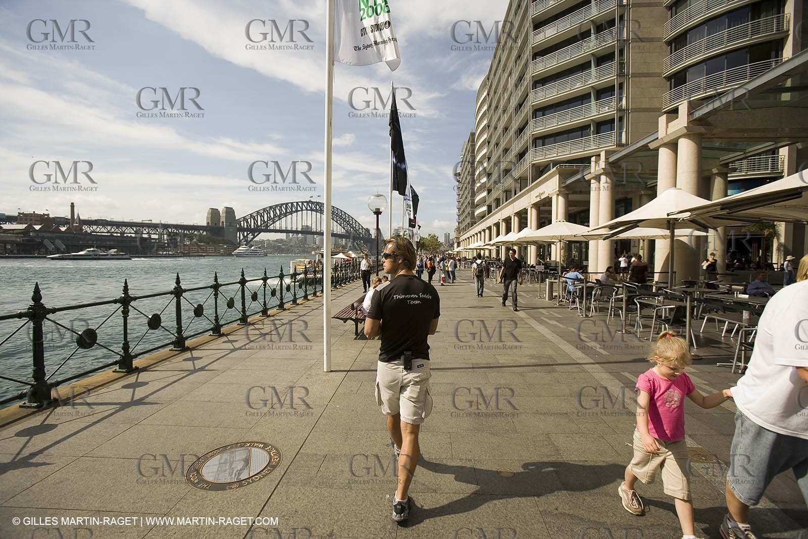 Sydney, Australia, Thomas Coville trimaran Sodebo building at Boat Speed