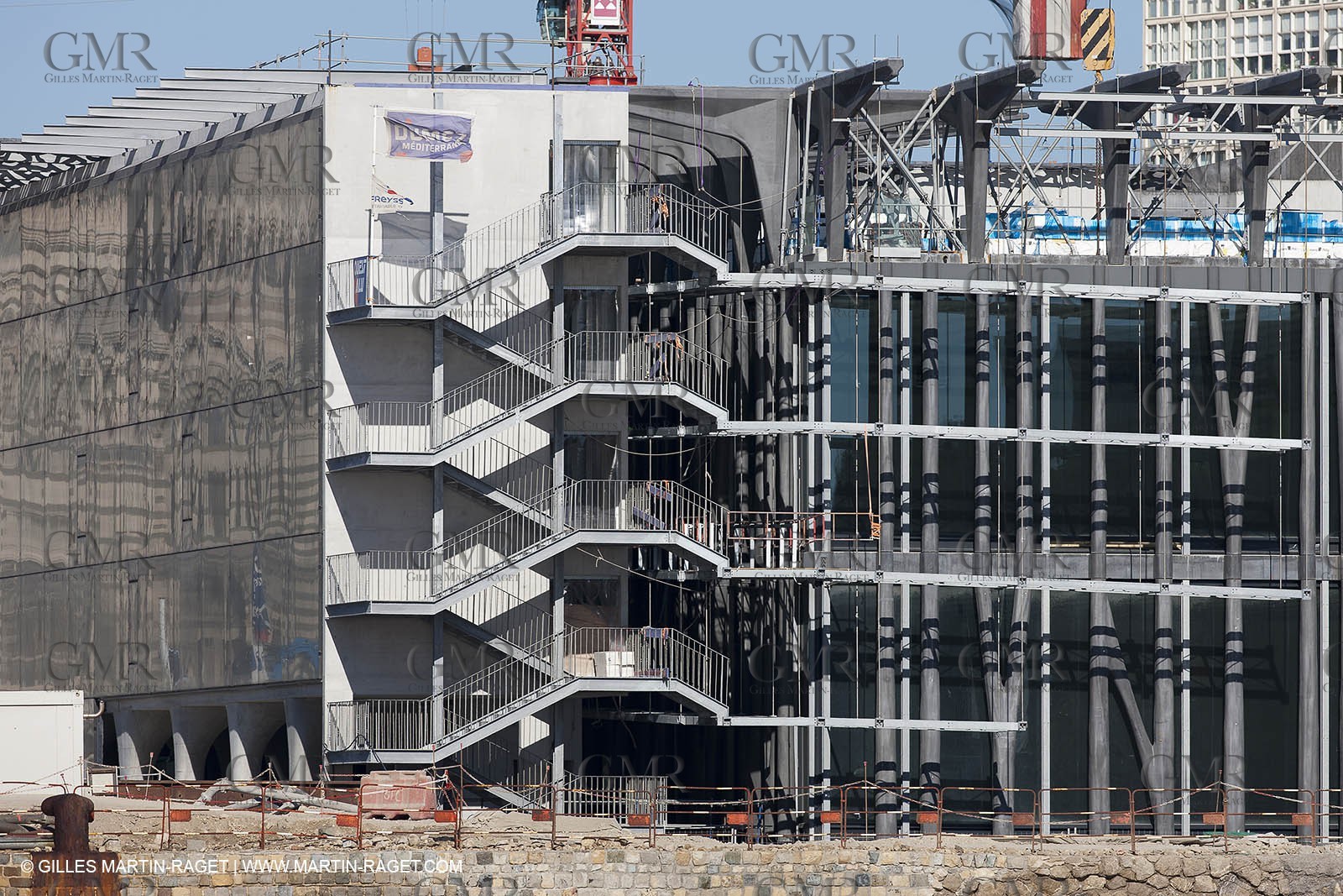 14 09 2012 - Marseille (FRA,13) - MUCEM en travaux