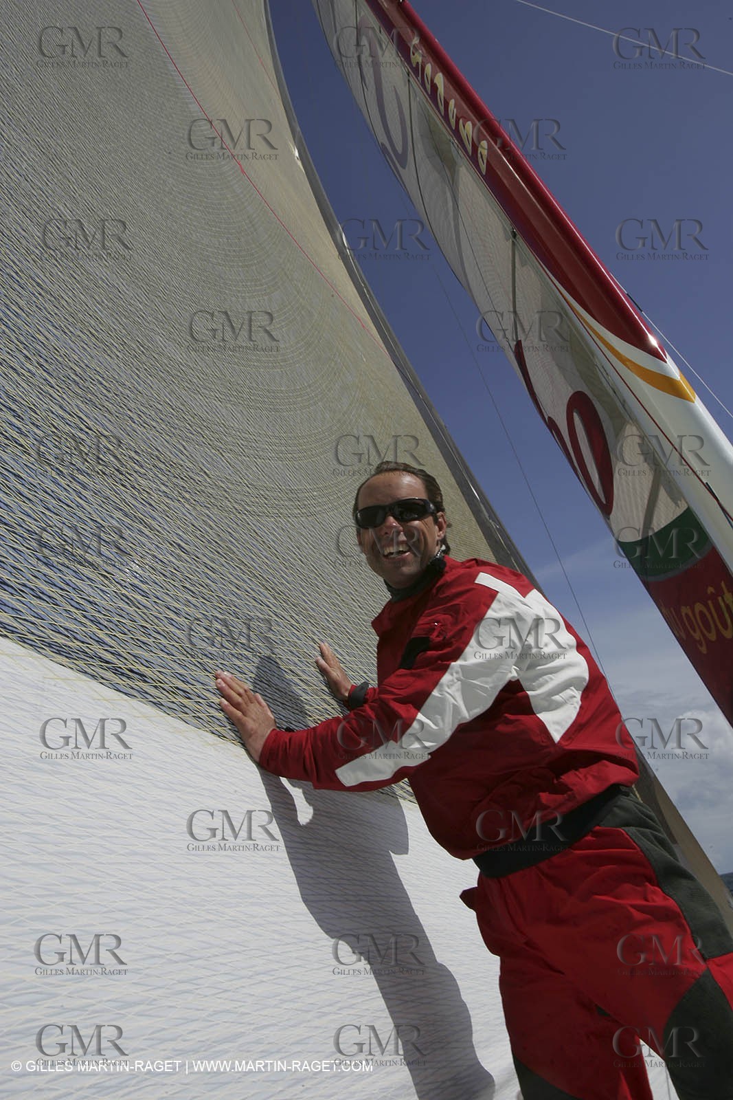 Orma 2005 - Sodebo - April training - Thomas Coville