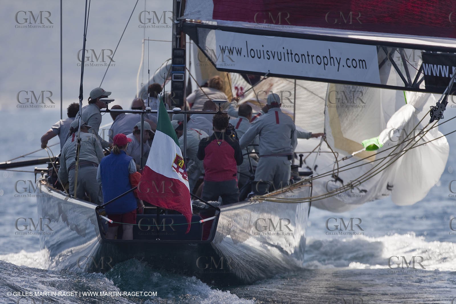 23 05 2010 - La Maddalena (ITA, Sardinia) Louis Vuitton Trophy - BMW ORACLE Racing - Racing Day 2
