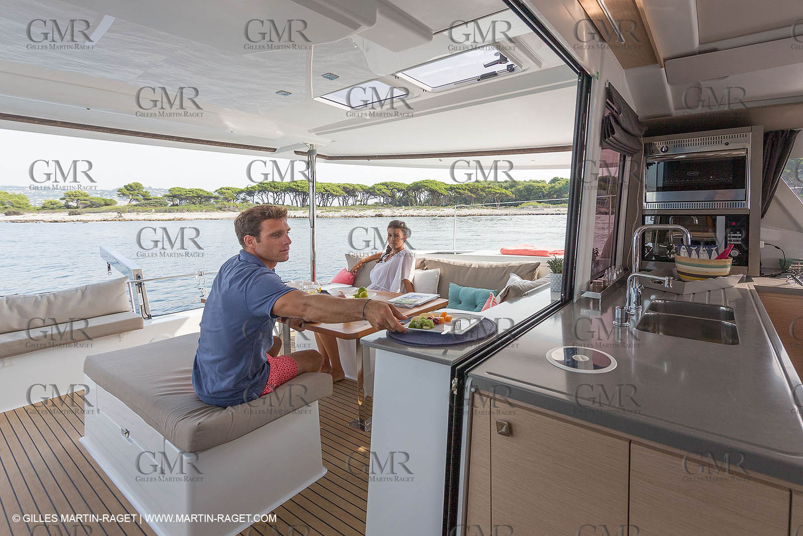 12 09 2016, Cannes (FRA,06), Chantier Fountaine-Pajot, Helia 44