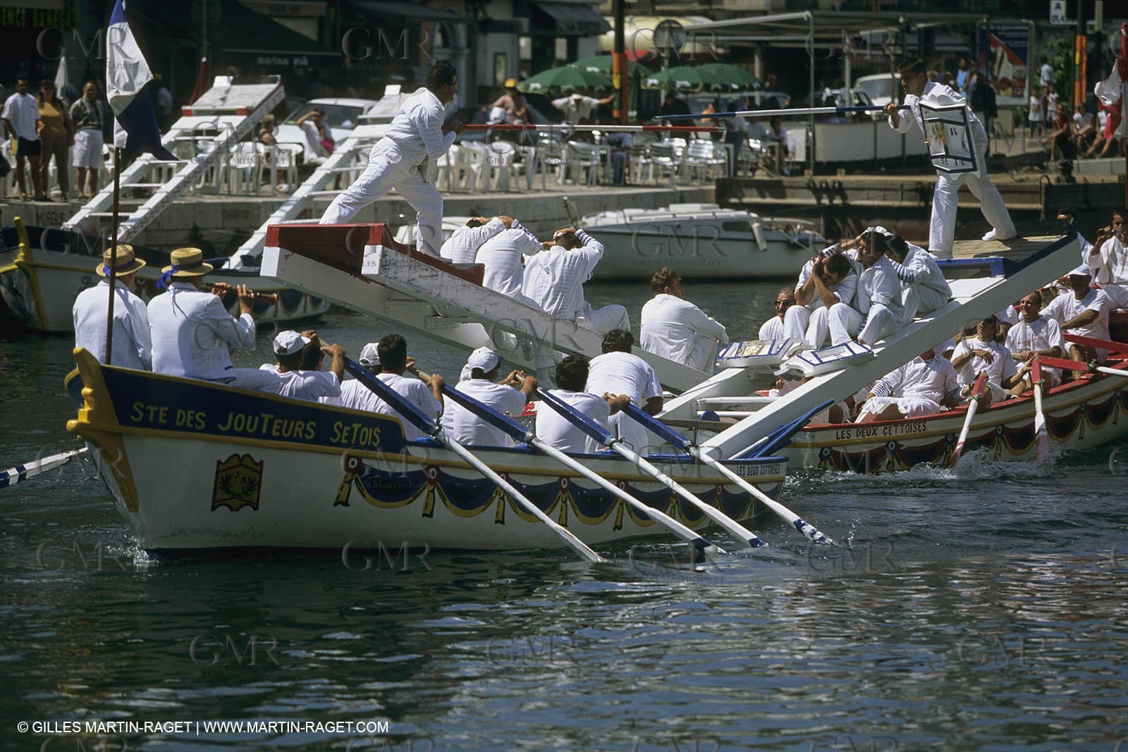 France, Languedoc -Roussilon, Joutes à Sète (34)