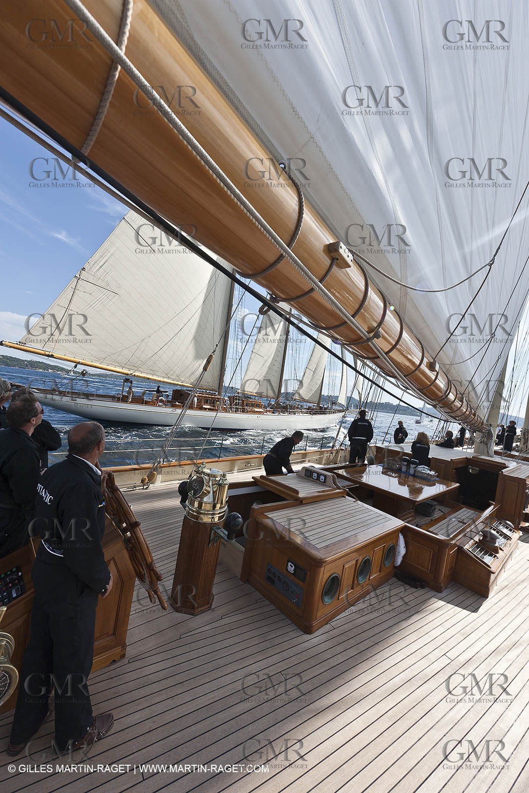 30 09 2010 - SainTropez (FRA,13) - Voiles de Saint Tropez 2010 - onboard Atlantic