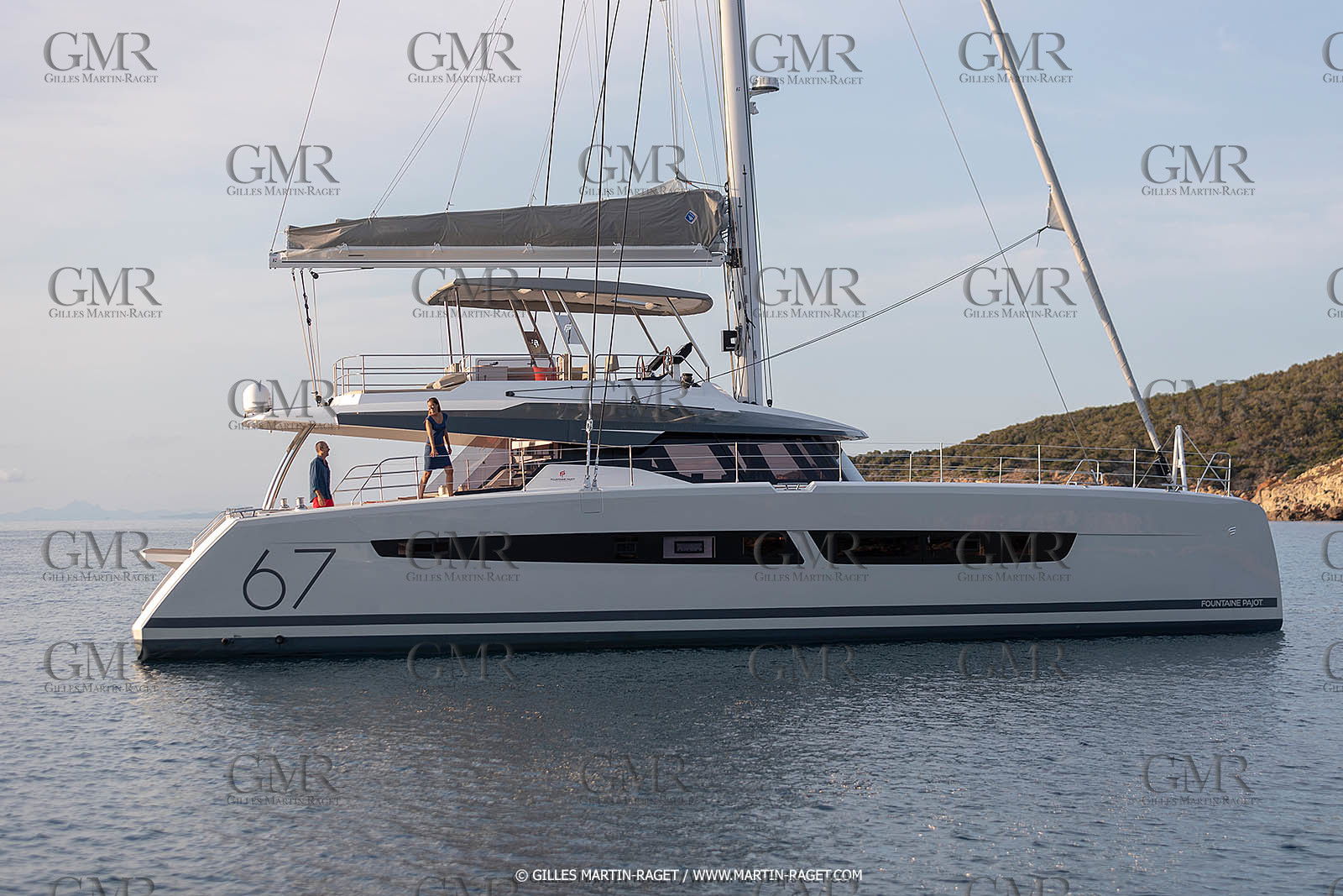 30 08 2018, Porto Vecchio (FRA, South Corsica) Chantier Fountaine-Pajot, Alegria 67