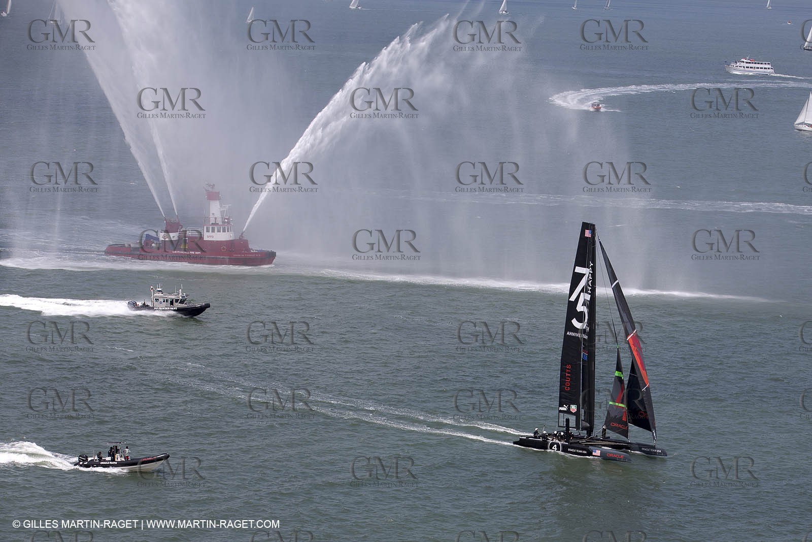 27 05 2012 - San Francisco (USA,CA) - 34th Americas's Cup - America's Cup celebrates the Golden Gate Bridge 75th Anniversary