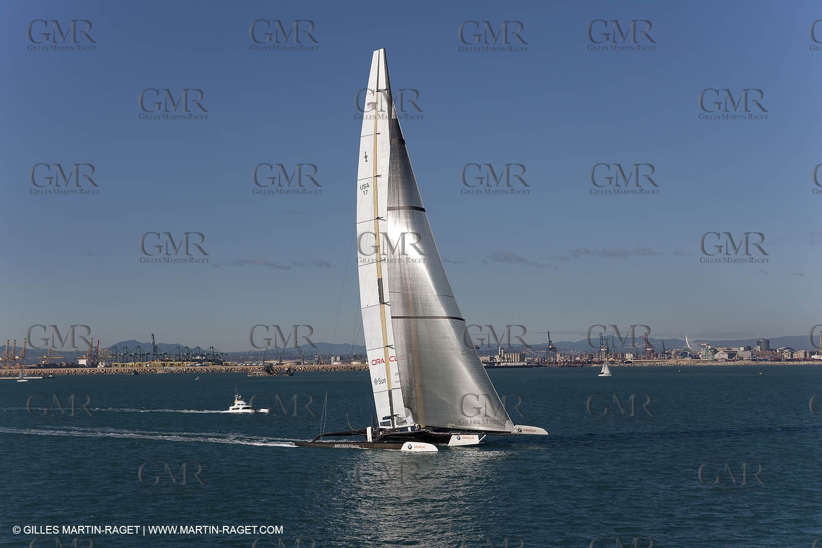 27 01 2010 - Valencia (ESP) - 33rd America's Cup - BMW ORACLE Racing - Sailing team