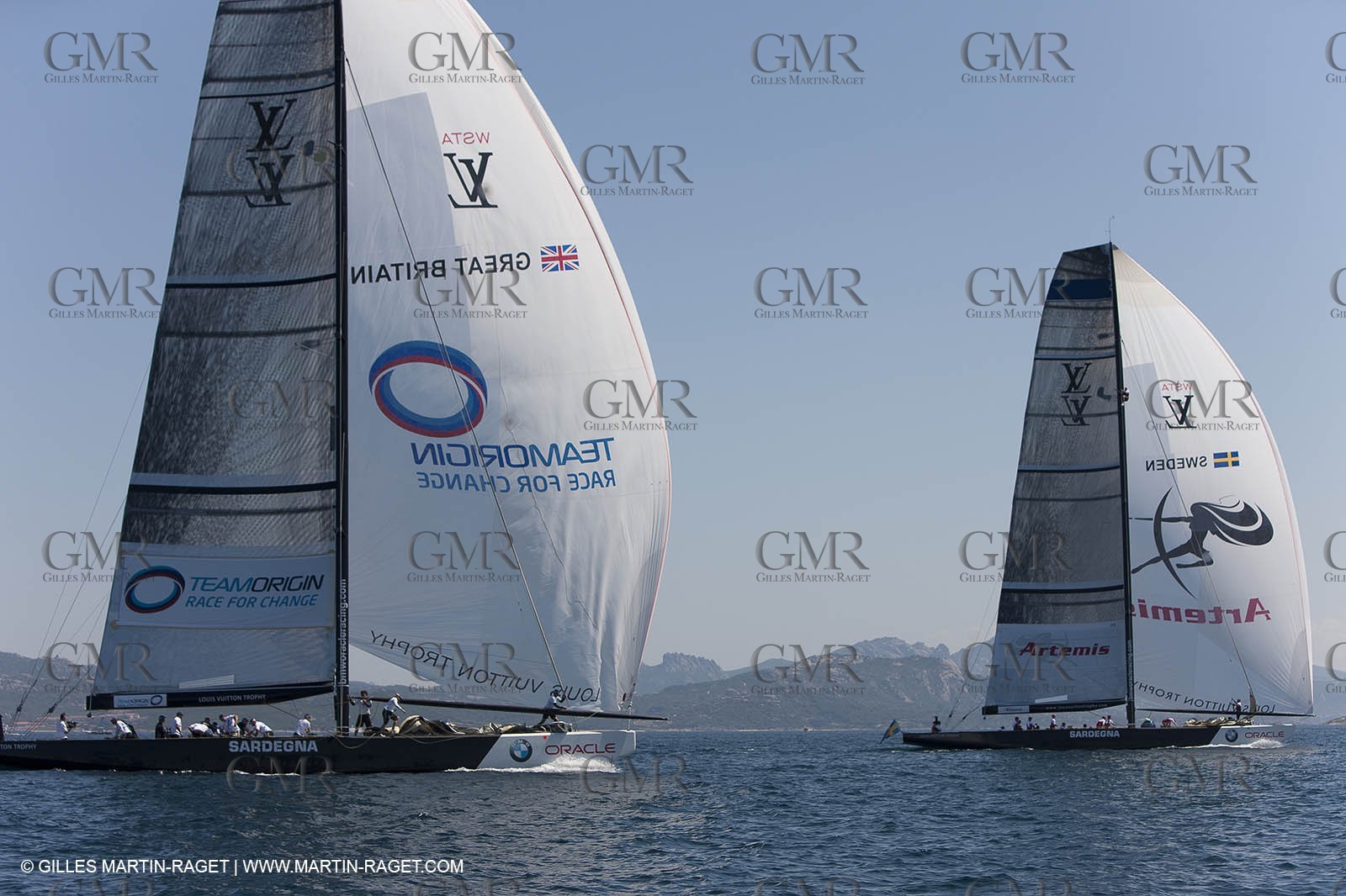 23 05 2010 - La Maddalena (ITA, Sardinia) Louis Vuitton Trophy - BMW ORACLE Racing - Racing Day 2