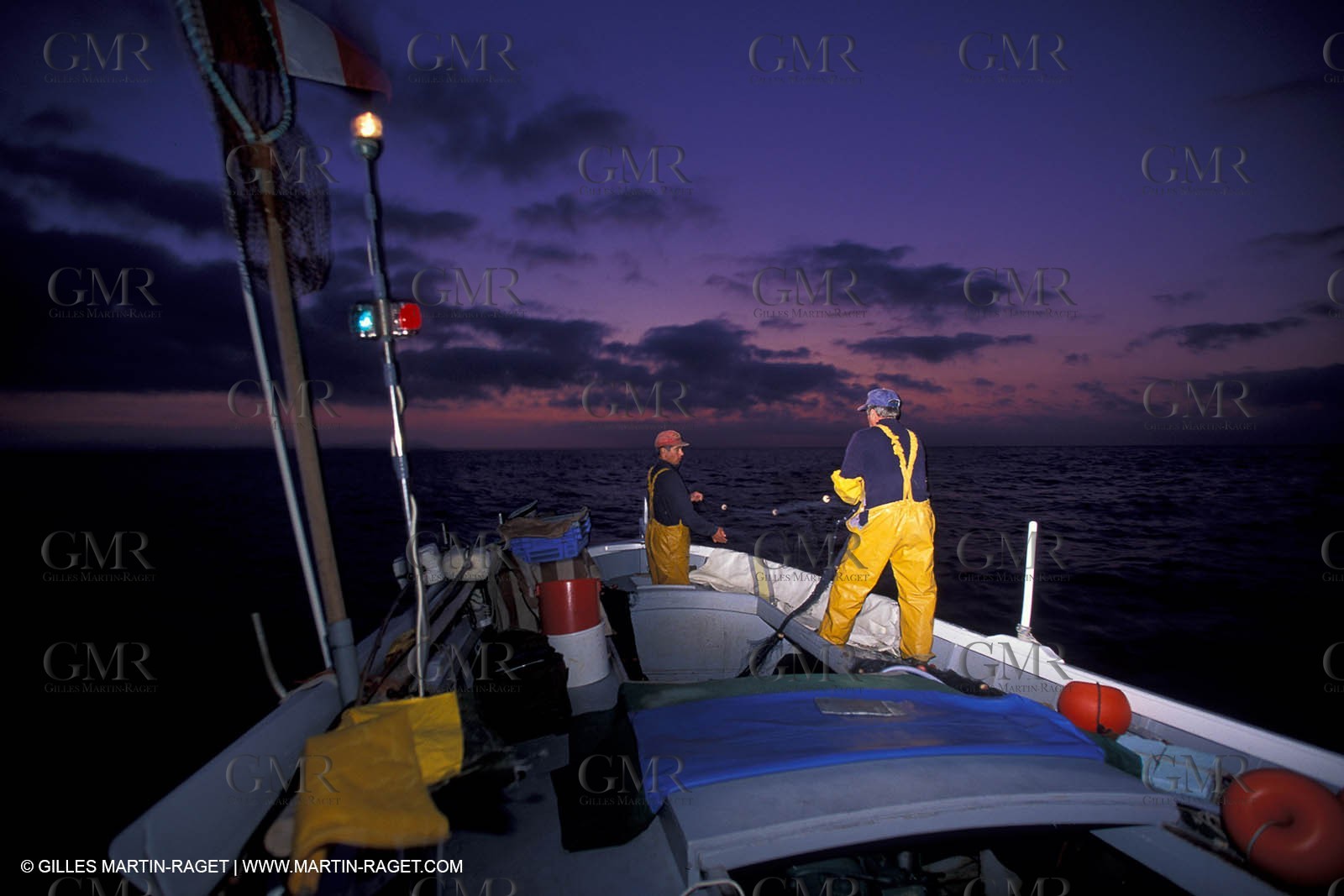 Pêche - barques - pointus