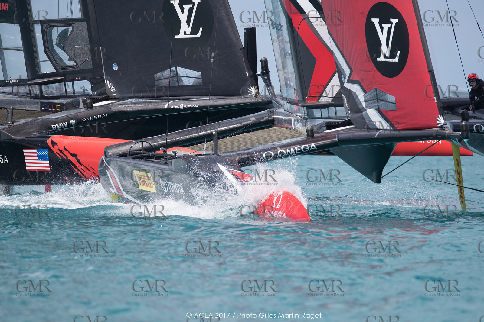 17 06 2017 - Bermuda (BDA) - 35th America's Cup 2017 - 35th America's Cup Match Presented by Louis Vuitton, Race day 1