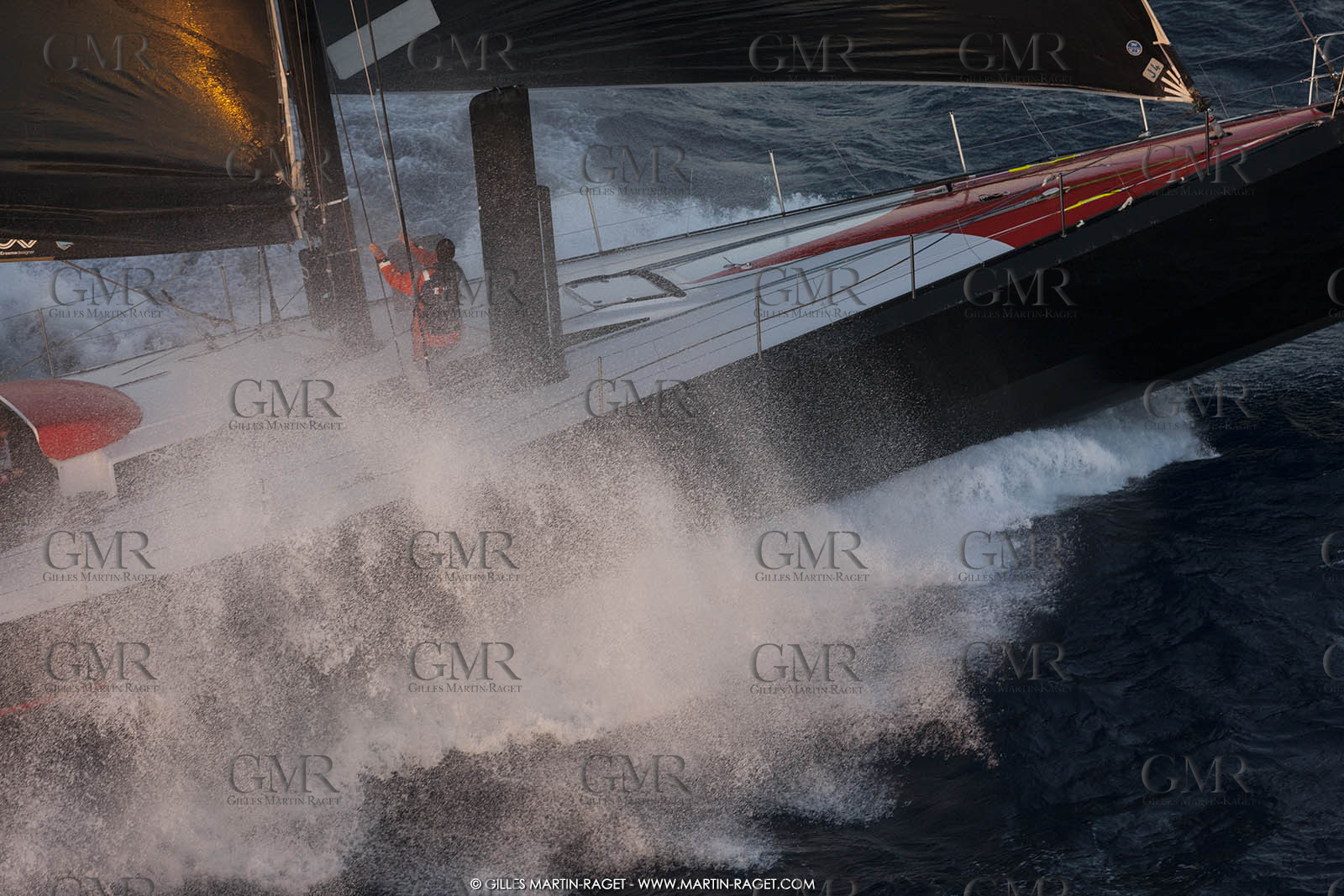 09 10 2017, Calvi (FRA,20), VOR 70 Babsy, Tentative de record autour de la Corse à la voile, skipper Franck Cammas