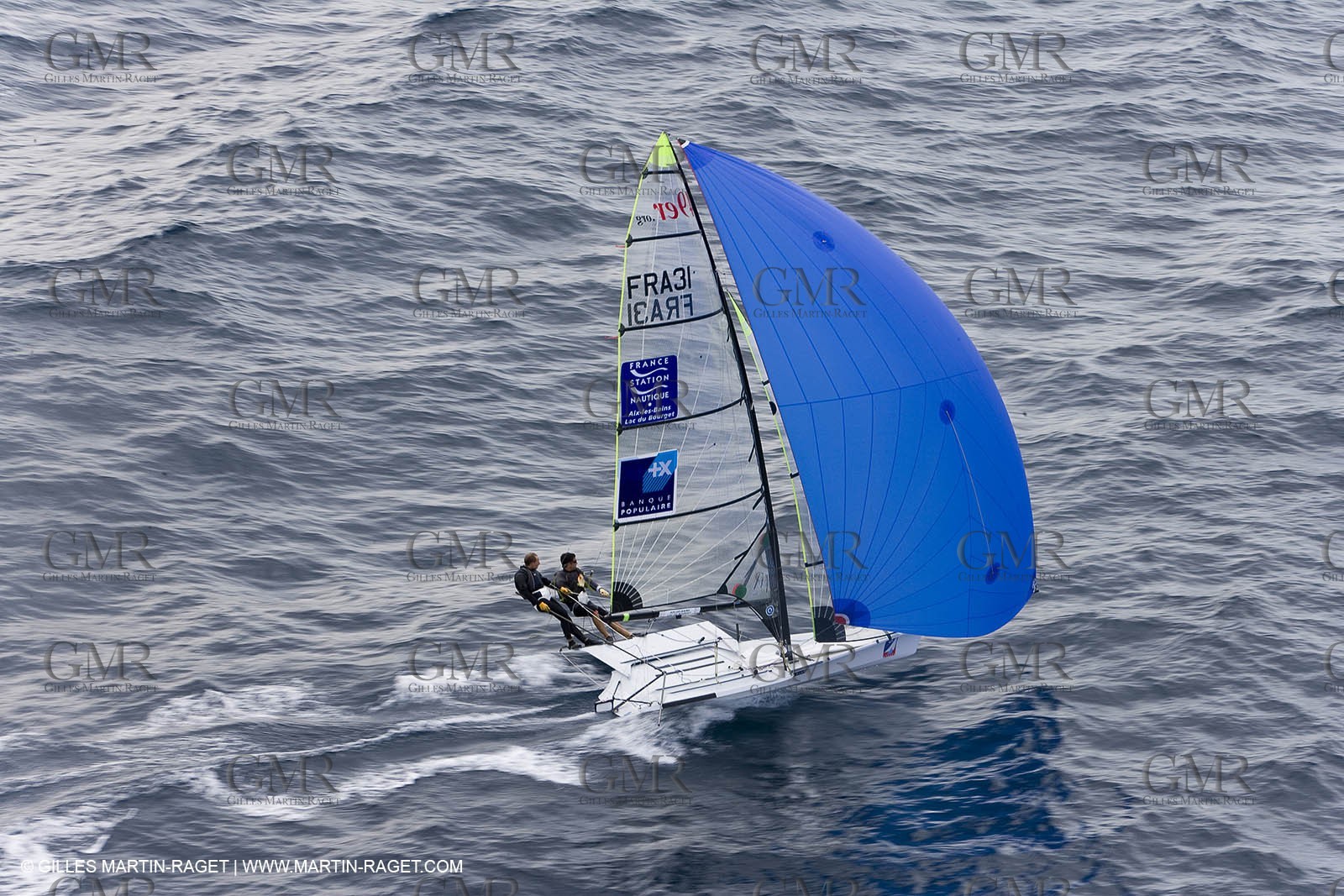 26 04 2007 - 2007 Semaine Olympique Française - Hyères (South of France) - Day 5 - Team France - 49er - Dyen-Rocherieux