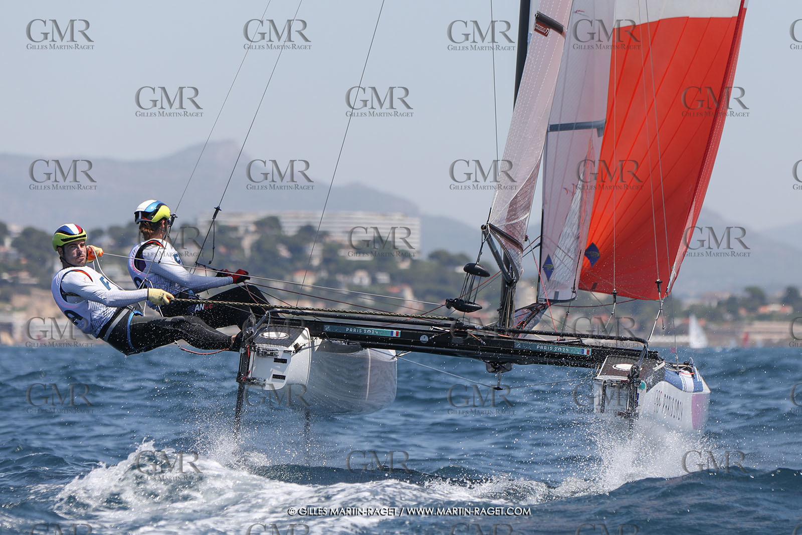 23 07 2024, Marseille (FRA), Paris 2024 Olympic Games, Sailing, Free trainings