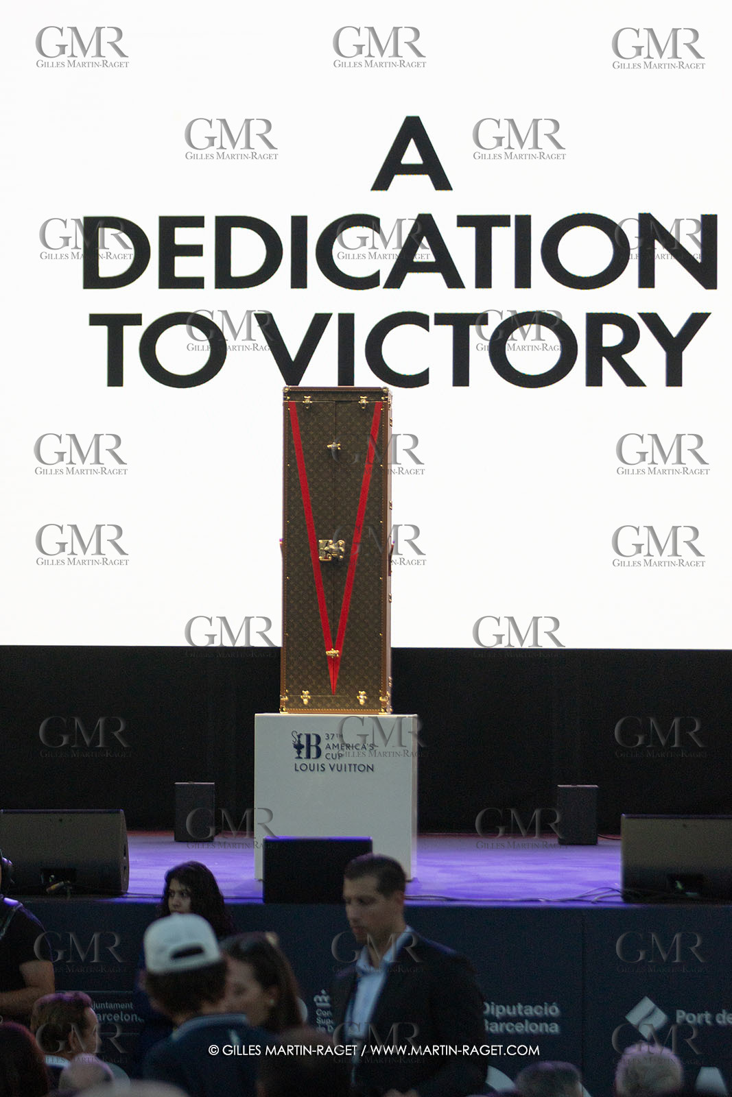 19 10 2024, Barcelona (ESP), Louis Vuitton 37th America's Cup, Final Match, Race Day 6 , Prizegiving