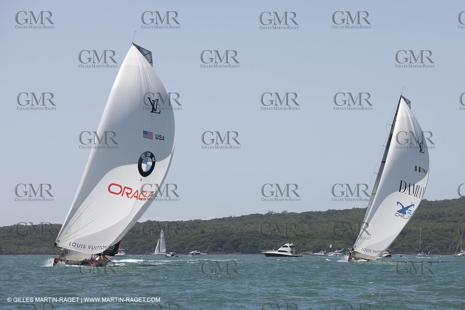 07 02 2009 - Auckland (NZL) -  Louis Vuitton Pacific Series -  Racing Day 7 - Round Robin 2
