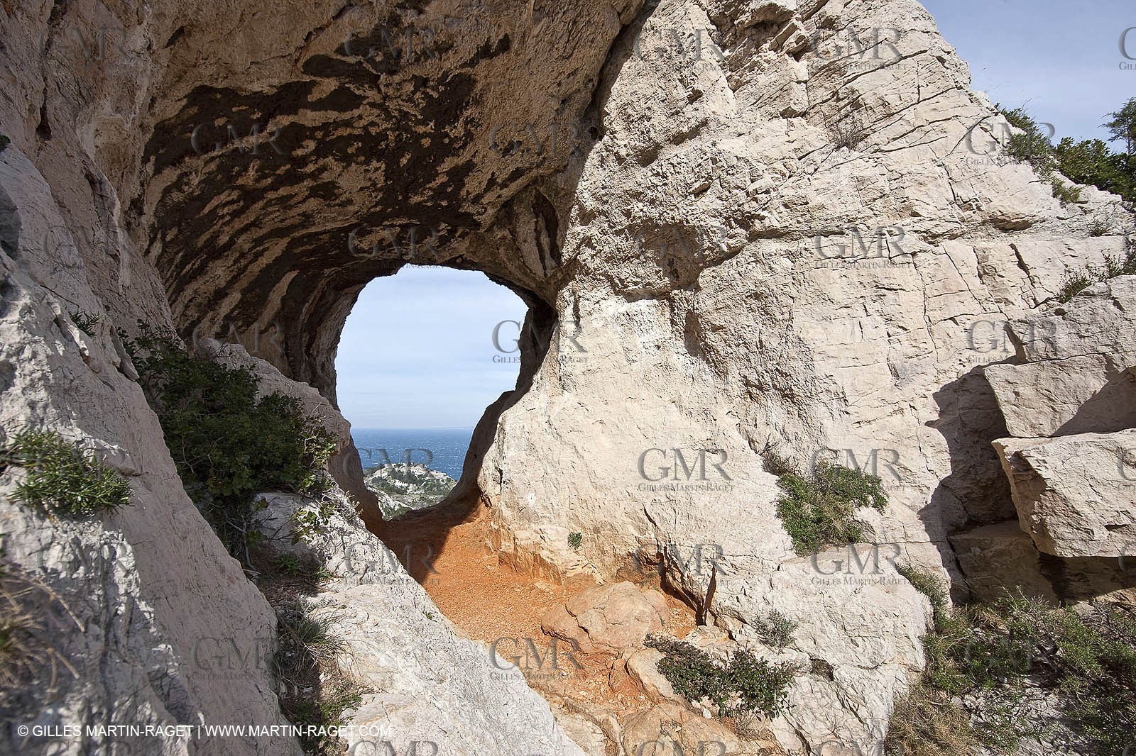 25 03 2009 - Marseille (FRA, 13) - Les Calanques - Massif de Marseilleveyre - La Roche Percée