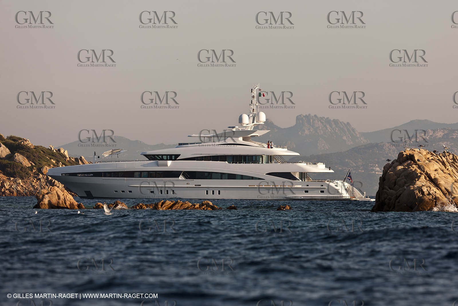 18 08 2011 - La Maddalena (ITA, Sardinia) - Motor yacht Inception