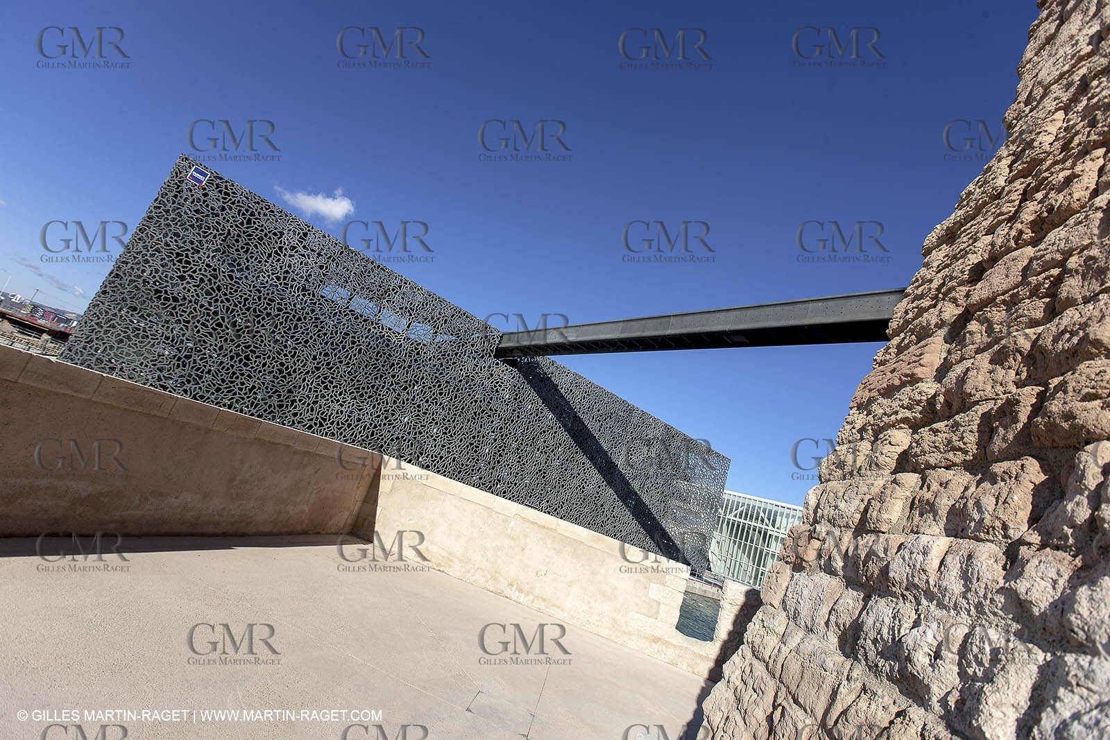 11 01 2013 - Marseille (FRA,13) - Marseille Provence 2013, European capital of Culture, J4 Esplanade, MUCEM Museum and Villa Mediterranée.