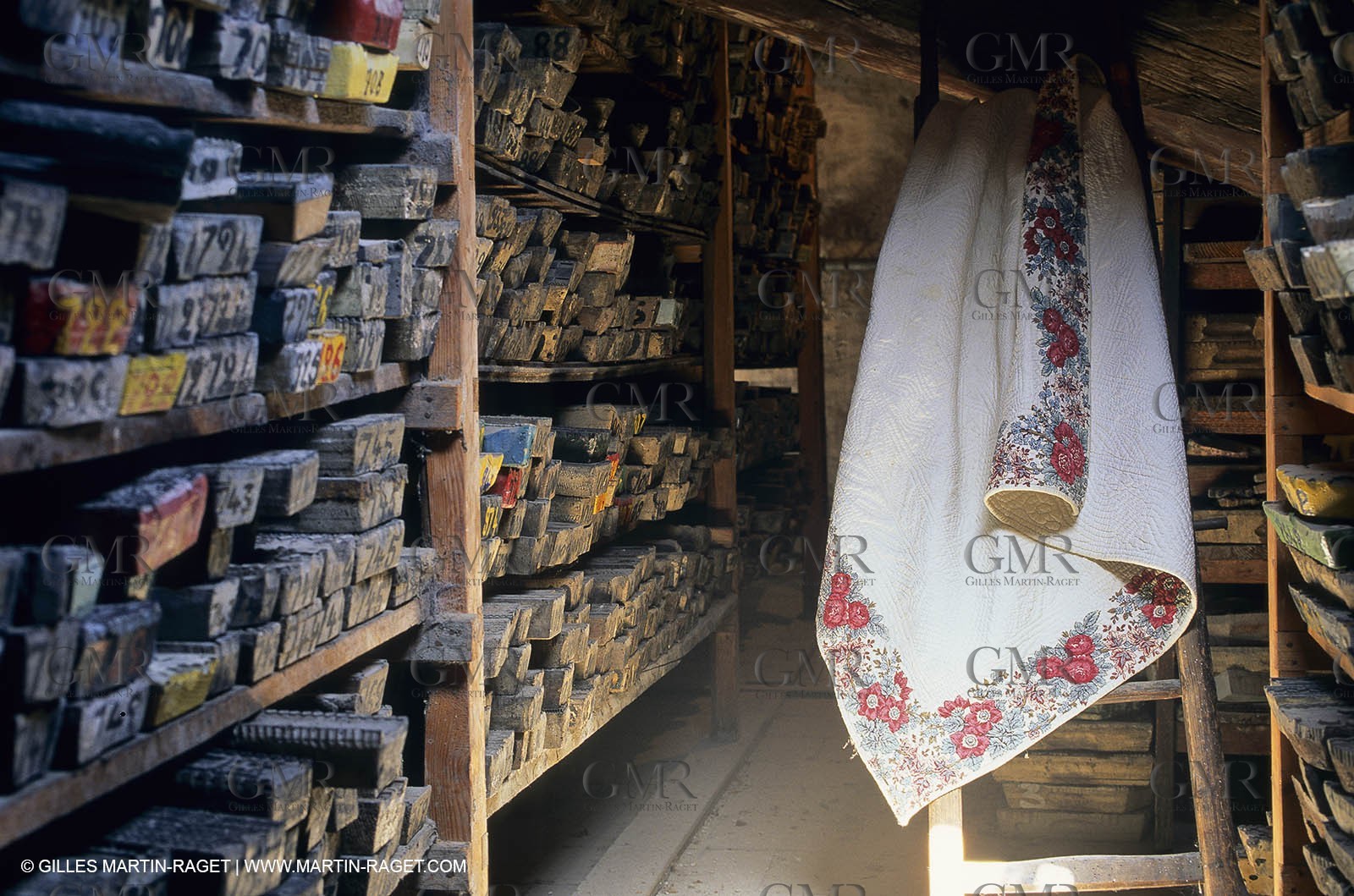 Boutis - Piqués - costumes provençaux - Musée Souleïado - Tarascon (Fra,13)