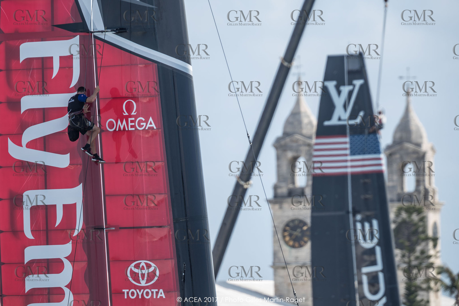 18 06 2017 - Bermuda (BDA) - 35th America's Cup 2017 - 35th America's Cup Match Presented by Louis Vuitton