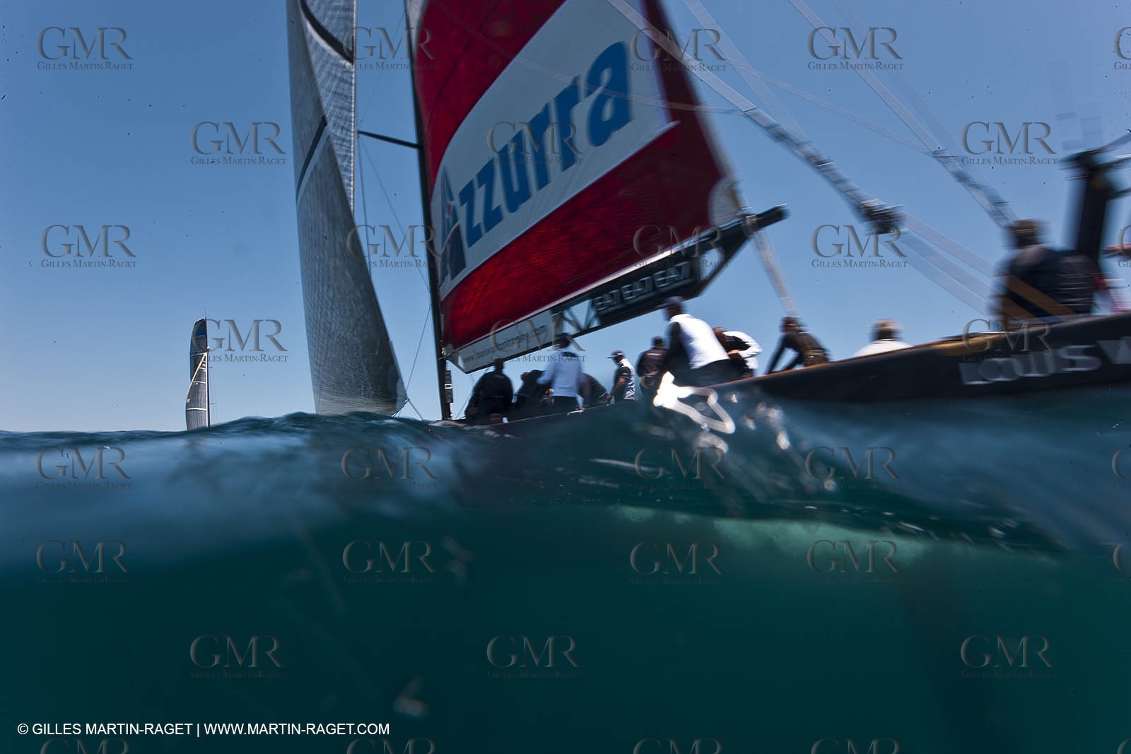 23 05 2010 - La Maddalena (ITA, Sardinia) Louis Vuitton Trophy - BMW ORACLE Racing - Racing Day 2