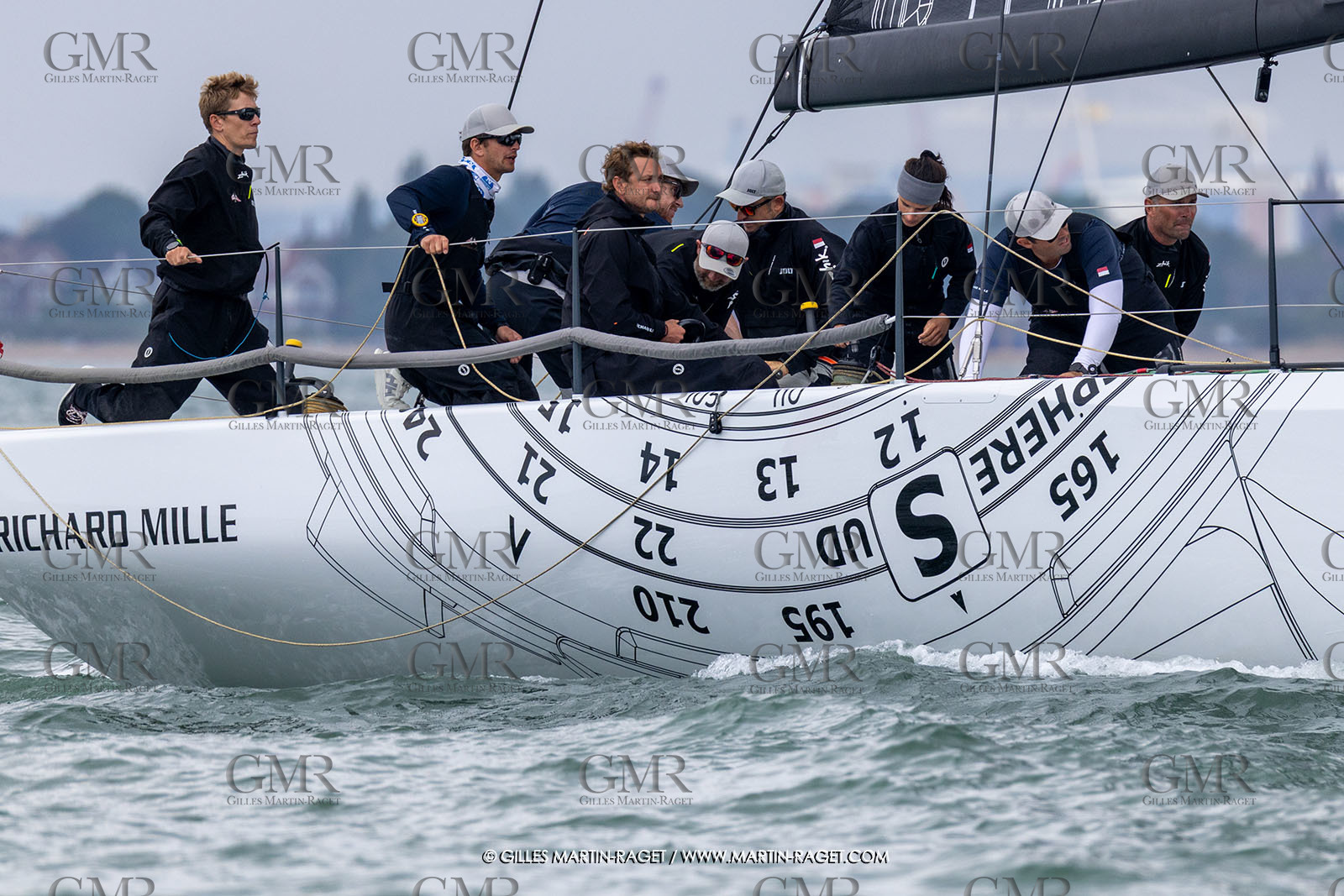24 07 2025, Cowes (UK, IOW), Admiral's Cup 2025, Inshore races 3 & 4