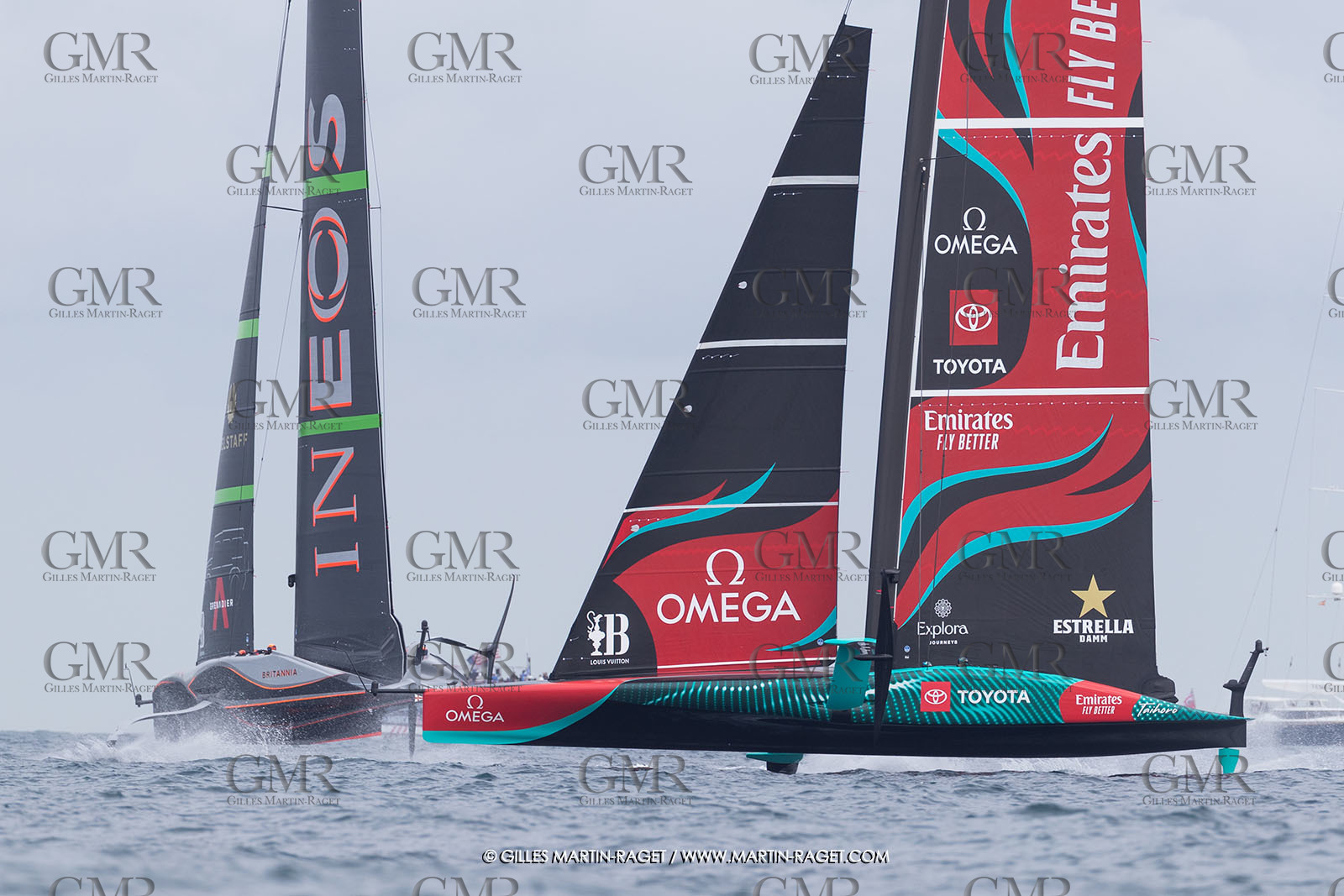 12:10 2024, Barcelona (ESP), Louis Vuitton 37th America's Cup, Final Match, Race Day 1, Race 2