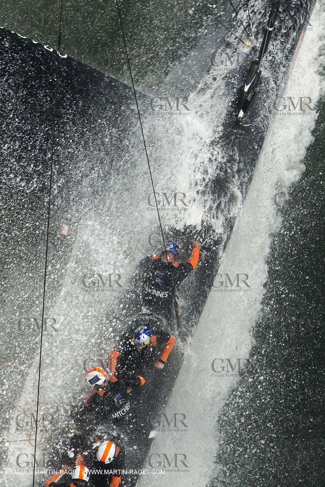 09 08 2013 - San Francisco (USA,CA) - 34th America's Cup - Louis Vuitton Cup - Semi-finals - Luna Rossa vs Artemis Racing - Race 3