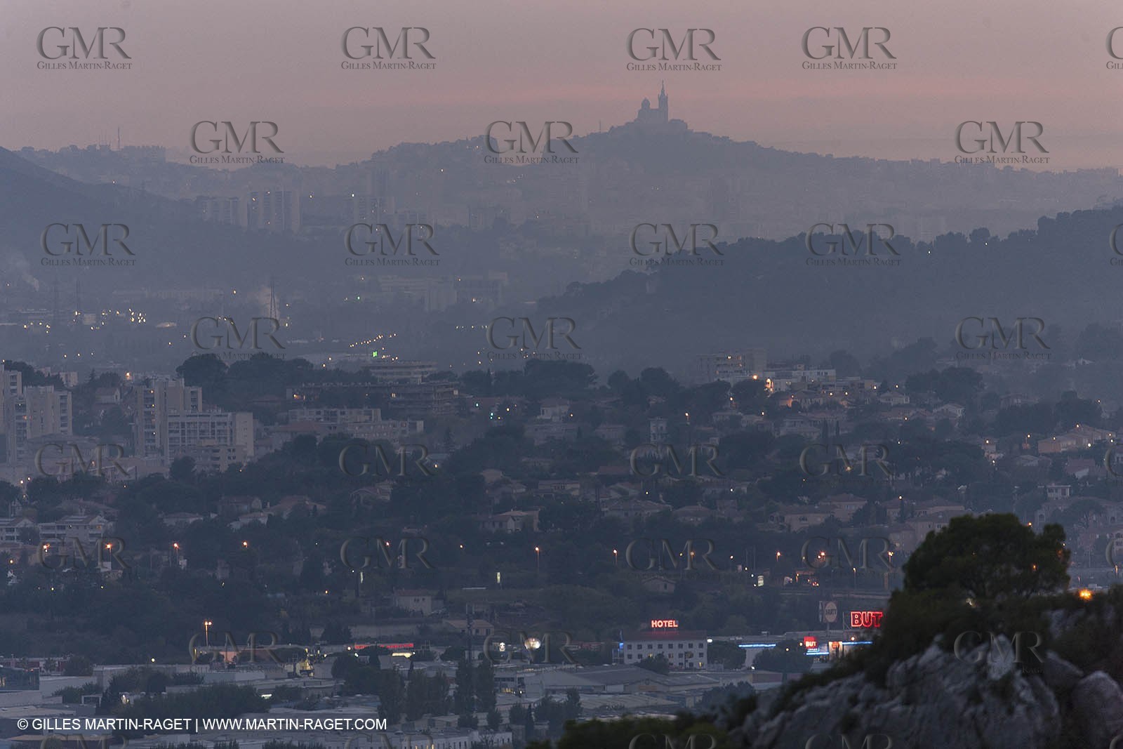 23 10 2012 - Gemenos (FRA) - Aubagne the 'Huveaune river valley, East of Marseille
