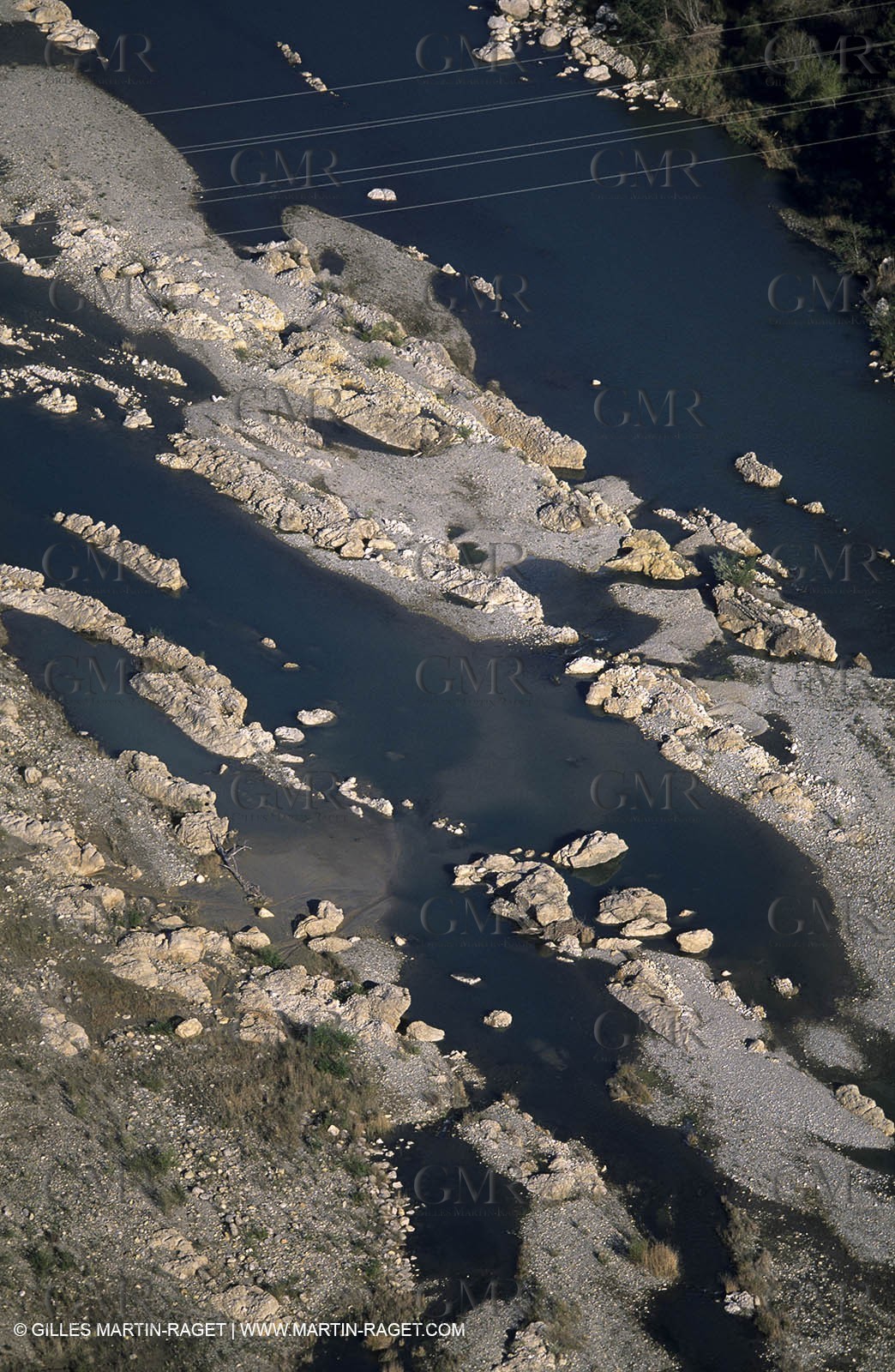 Durance river near Meyrargues