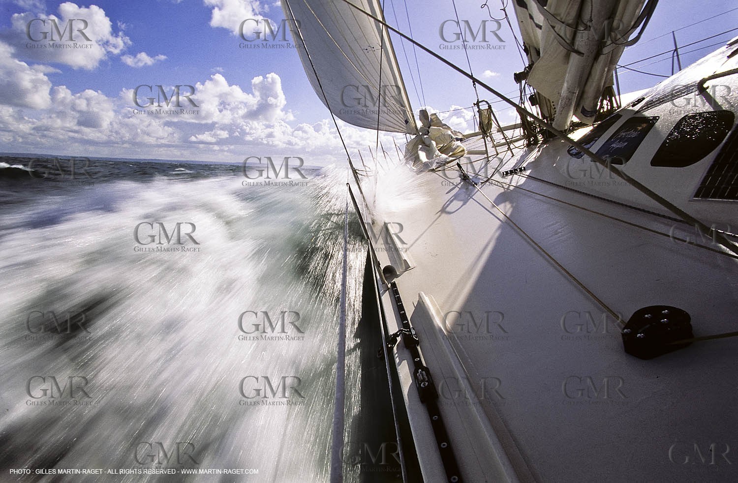 Christophe Auguin - GEODIS - Vendée Globe 1996