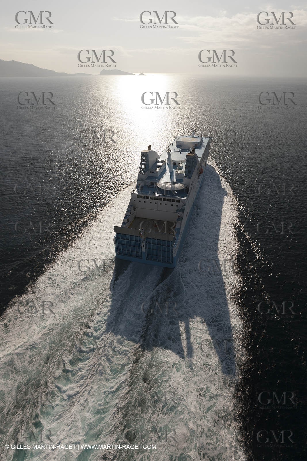 14 01 2012 - Marseille (FRA,13) - La Meridionale shipping company - the Piana off Marseille and the Calanques