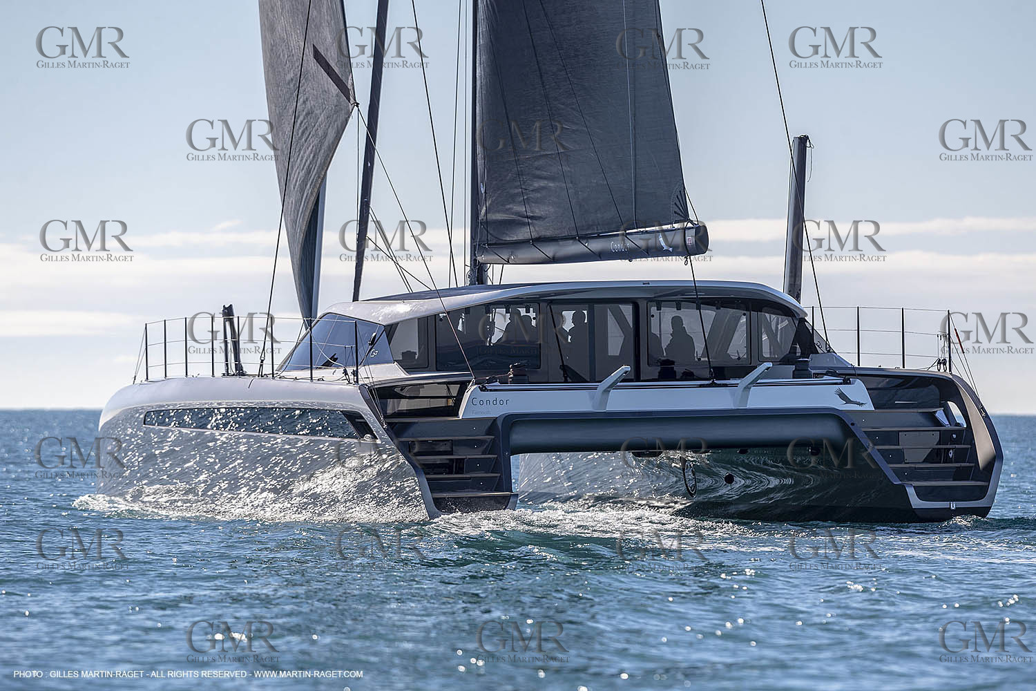 05 02 2019, La Grande Motte (FRA,34), Gunboat 68 sail testing  2