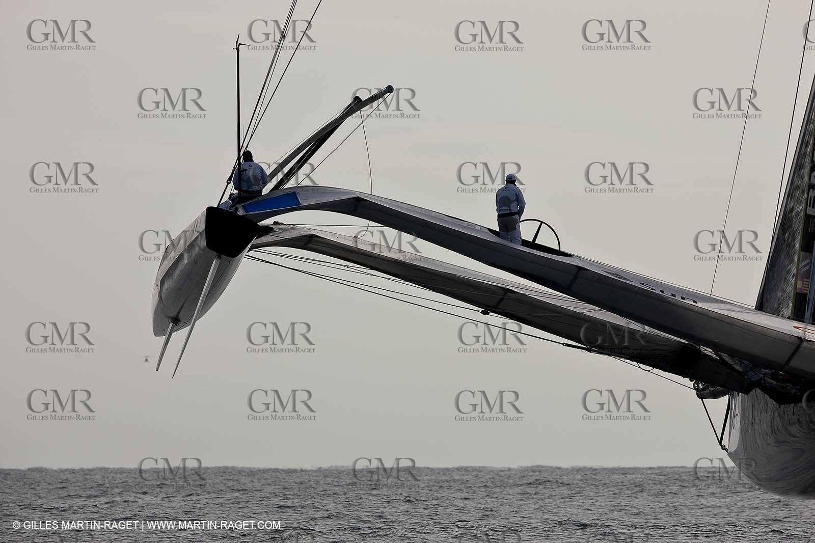 14 02 2010 - Valencia (ESP) - 33rd America's Cup - BMW ORACLE Racing - Race 2