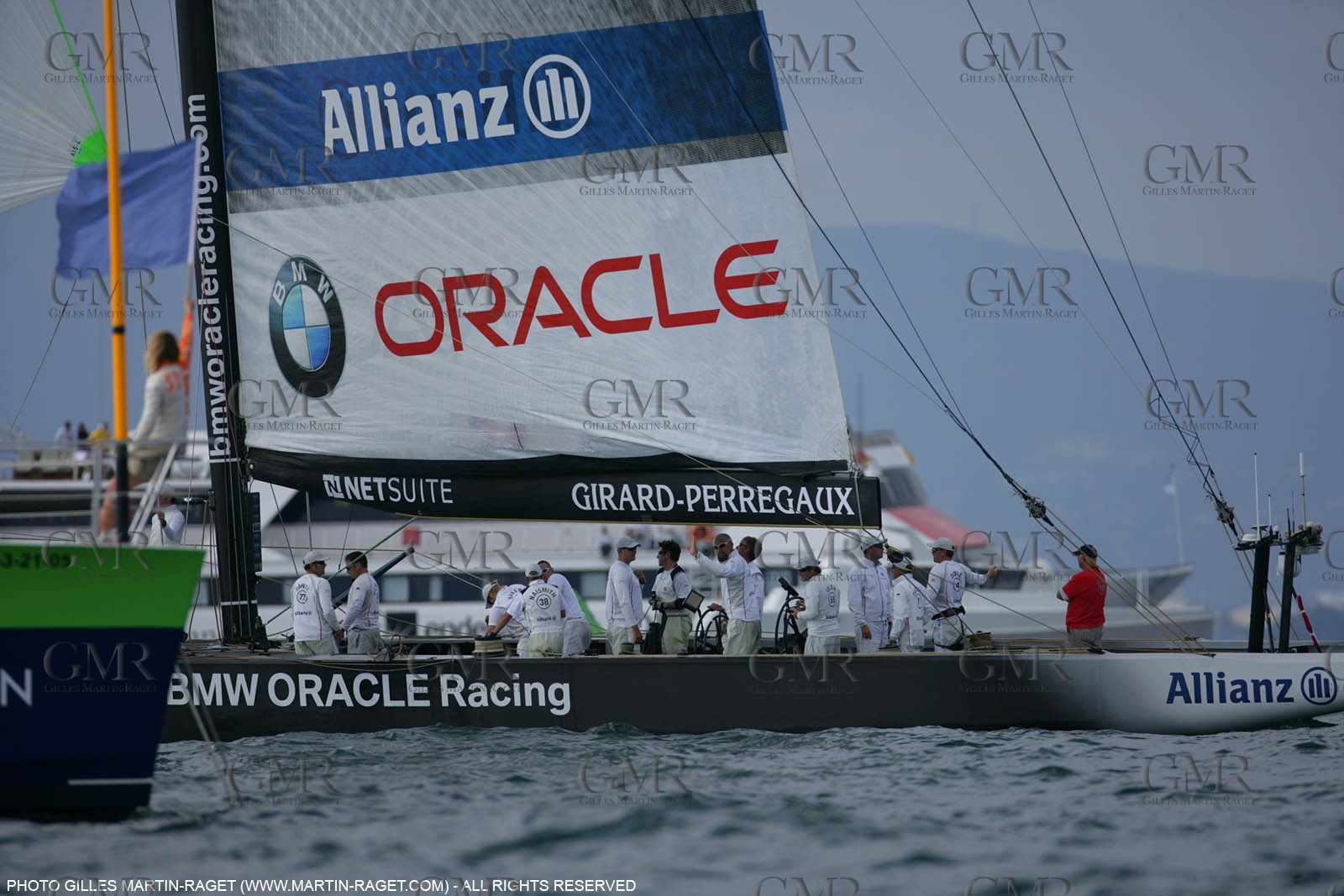 29 04 2007-Valencia (Spain)- 32nd America's Cup - Louis Vuitton Cup - RR2 - Day1 - BMW ORACLE Racing