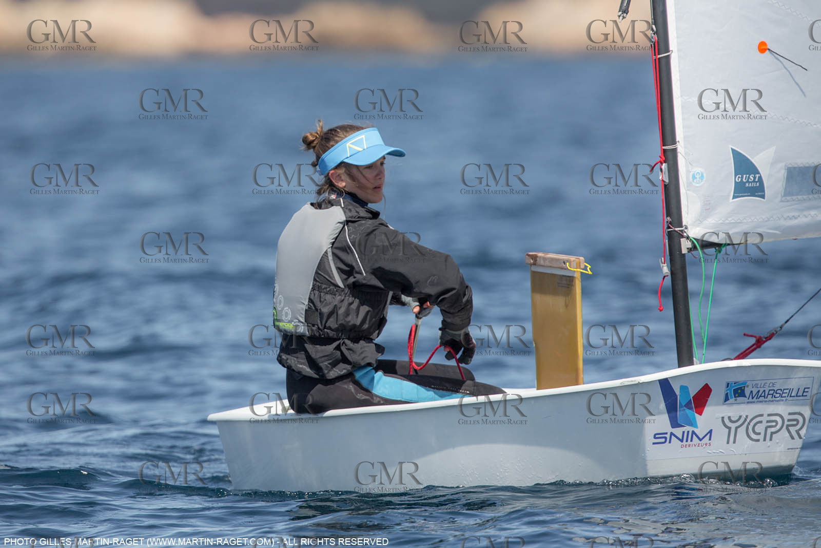 14 04 2016, Marseille (FRA,13), SNIM Dériveurs, Coupe Internationale de Printemps Optimist, Day 4