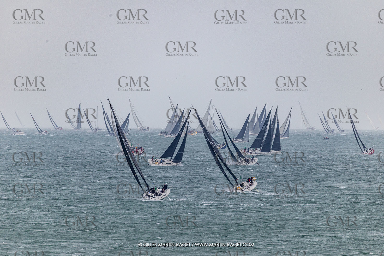 26 07 2025, Cowes (UK, IOW), Admiral's Cup 2025, Rolex Fastnet Race start,