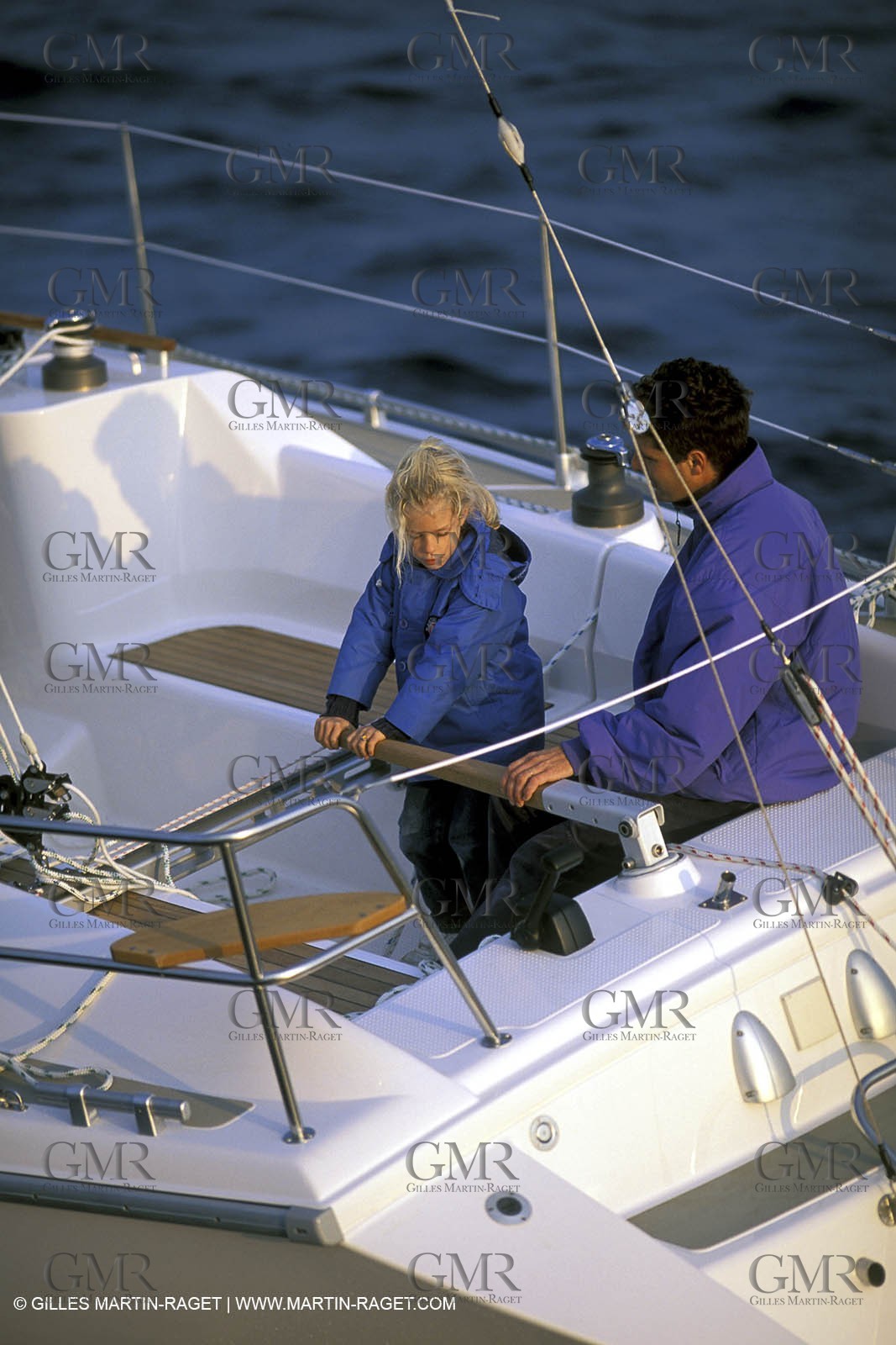 Sail - Cruising - People - Helm