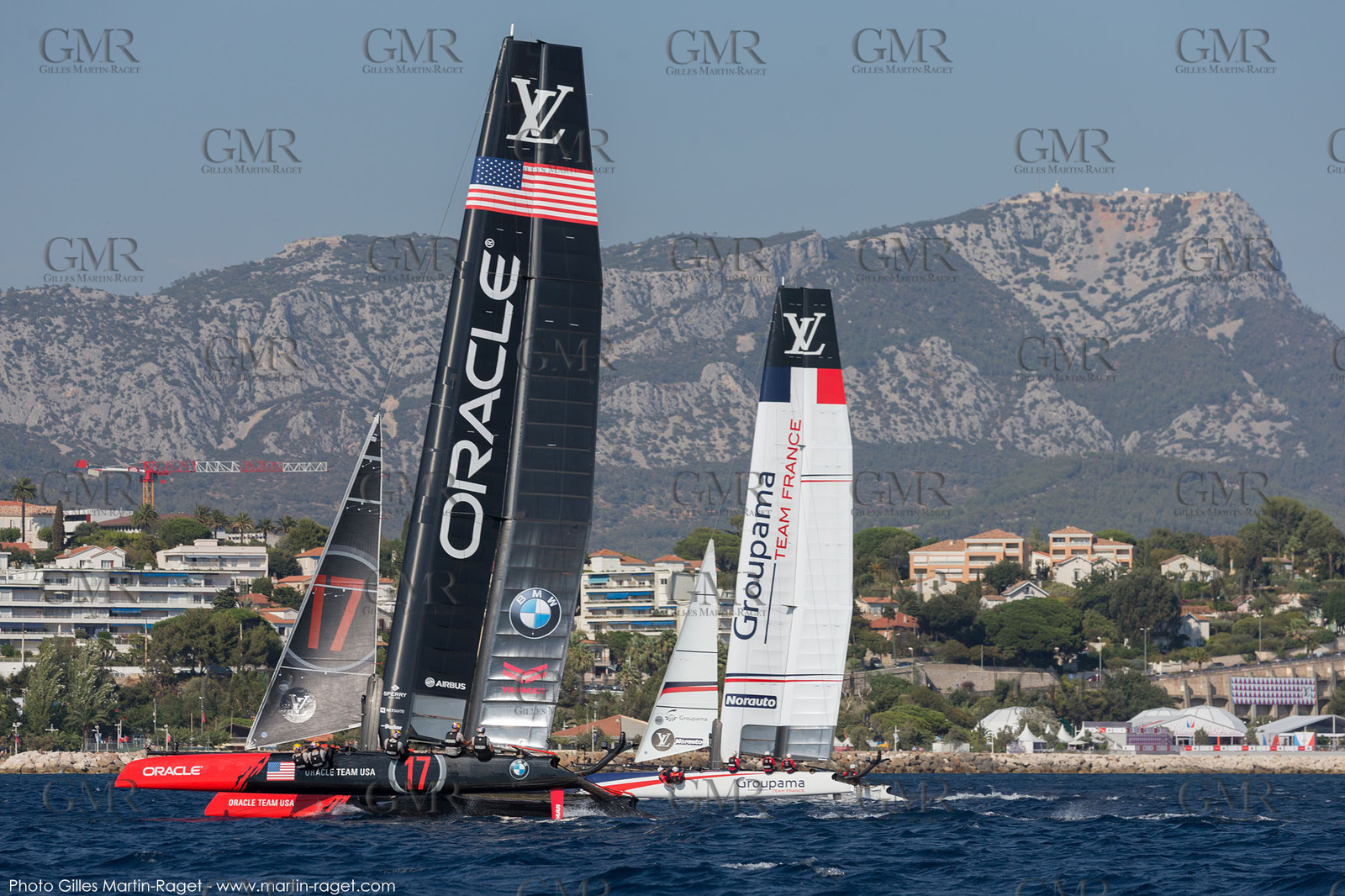 08 09 2016, Toulon (FRA, 83), Louis Vuitton America's Cup Series Toulon, open training