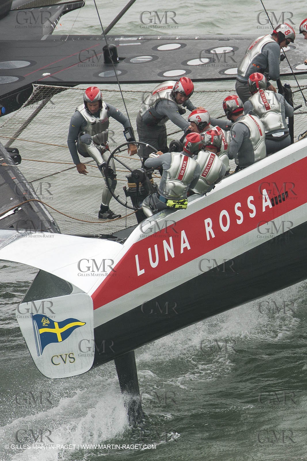 10 07 2013 - San Francisco (USA,CA) - 34th America's Cup - Louis Vuitton Cup - Round Robin - Race Day 3 - Luna Rossa Vs Artemis (DNS)