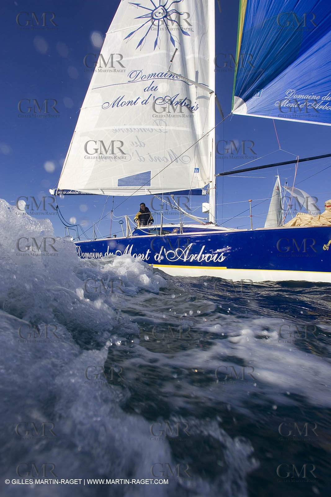 15 02 2007 - La Grande Motte (FRA) - Onedesign Figaro II - Thierry Duprey du Vorsent (Domaine de Monts d'Arbois)