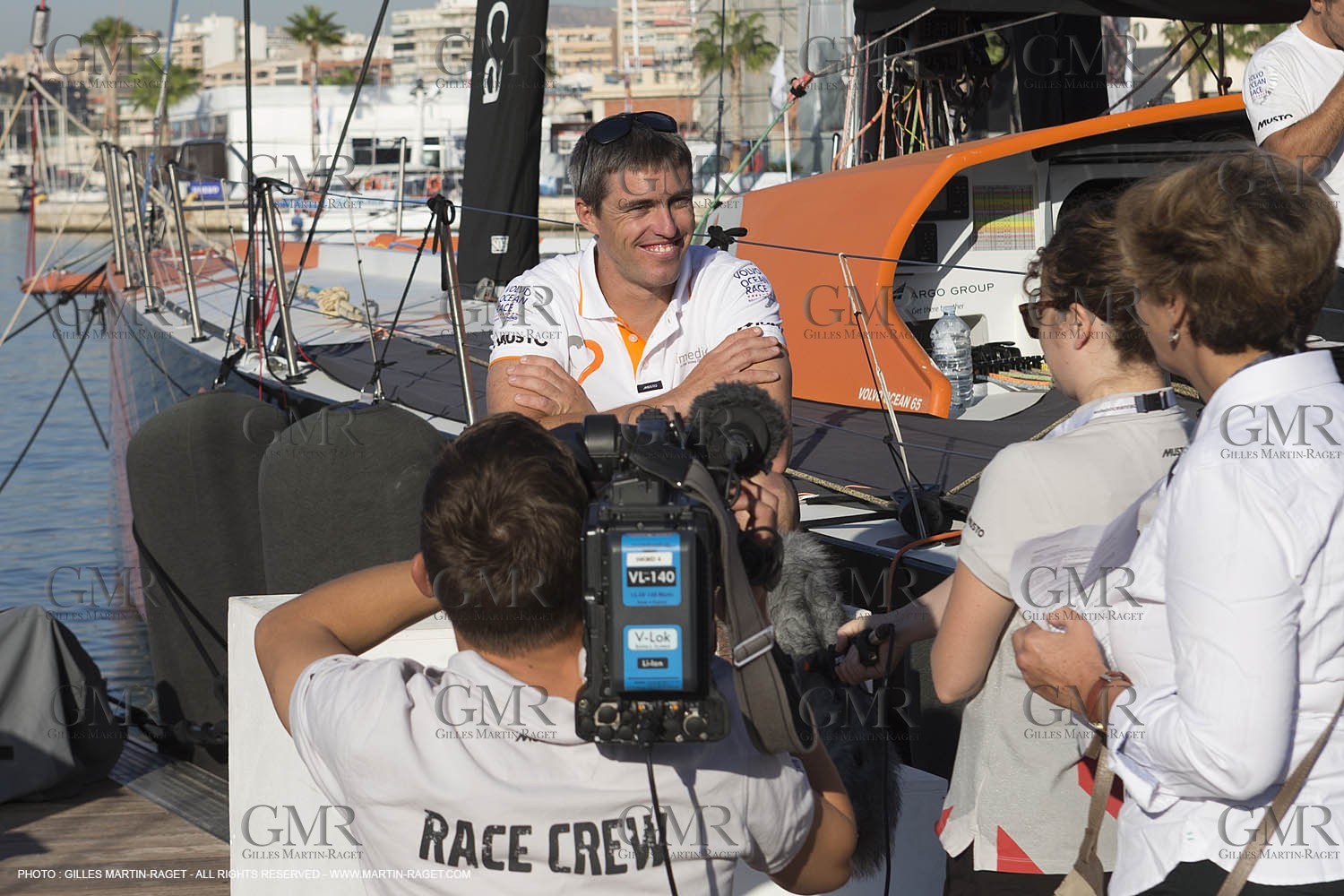 08 10 2014, Alicante (ESP), Volvo Ocean Race 2014-15, Team Alvimedica