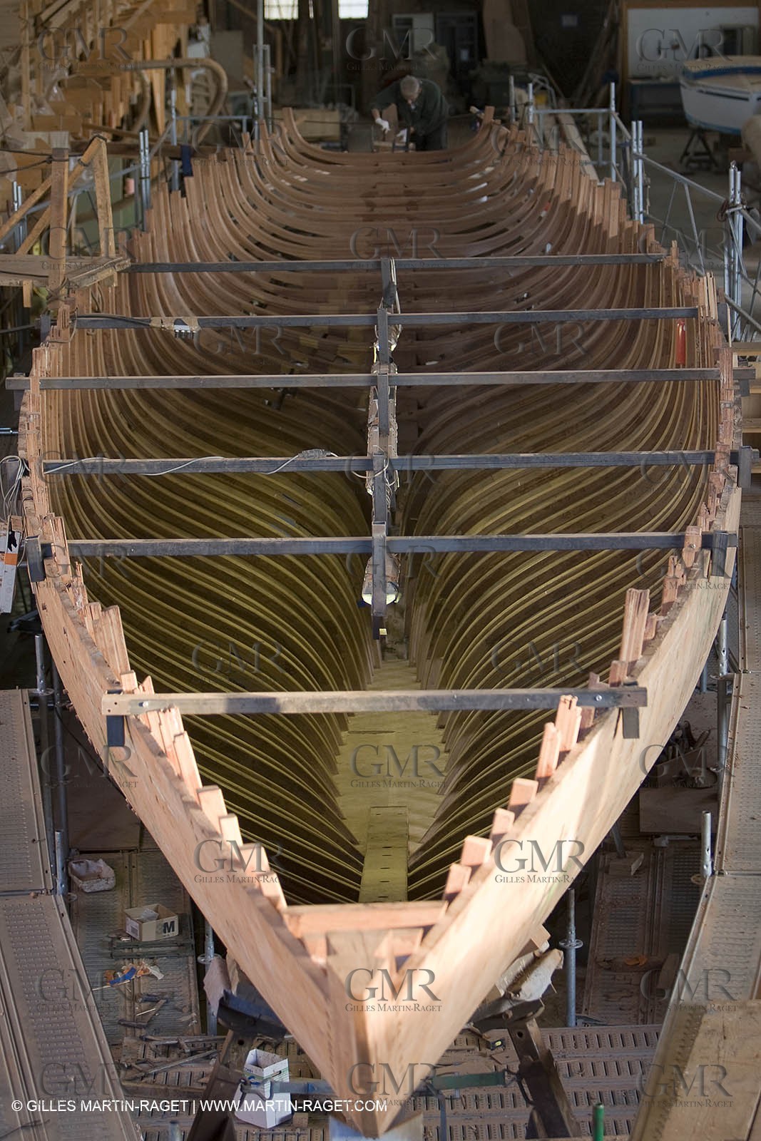 27 11 2007 - La Ciotat (FRA, 13) - Mariska refit at Charpentiers Réunis boatyard