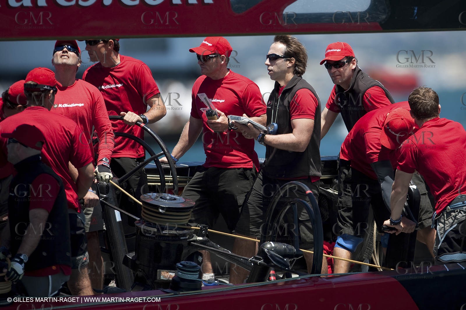 26 01 2009 - Auckland (NZL) - Louis Vuitton Pacific Series - BMW ORACLE Racing - Training