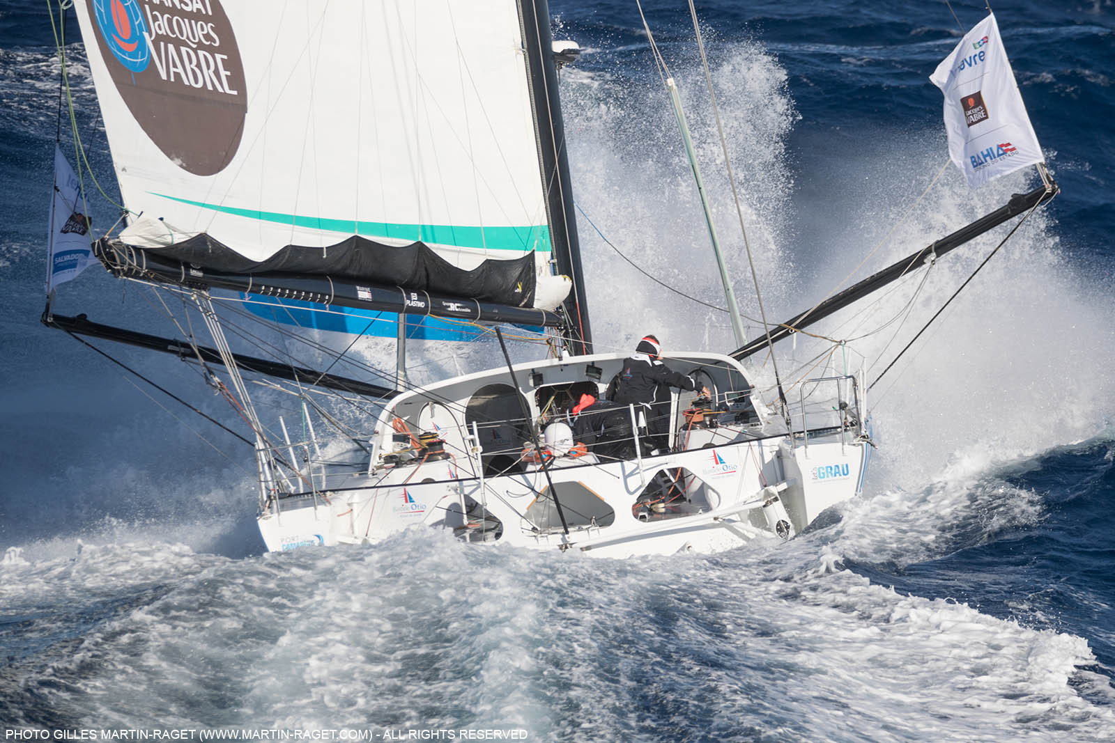 13 07 2017, Port Camargue (FRA,30), Transat Jacques Vabre 2017, Bastide Otio (Kito de Pavant, Yannick Bestaven), offshore trainings